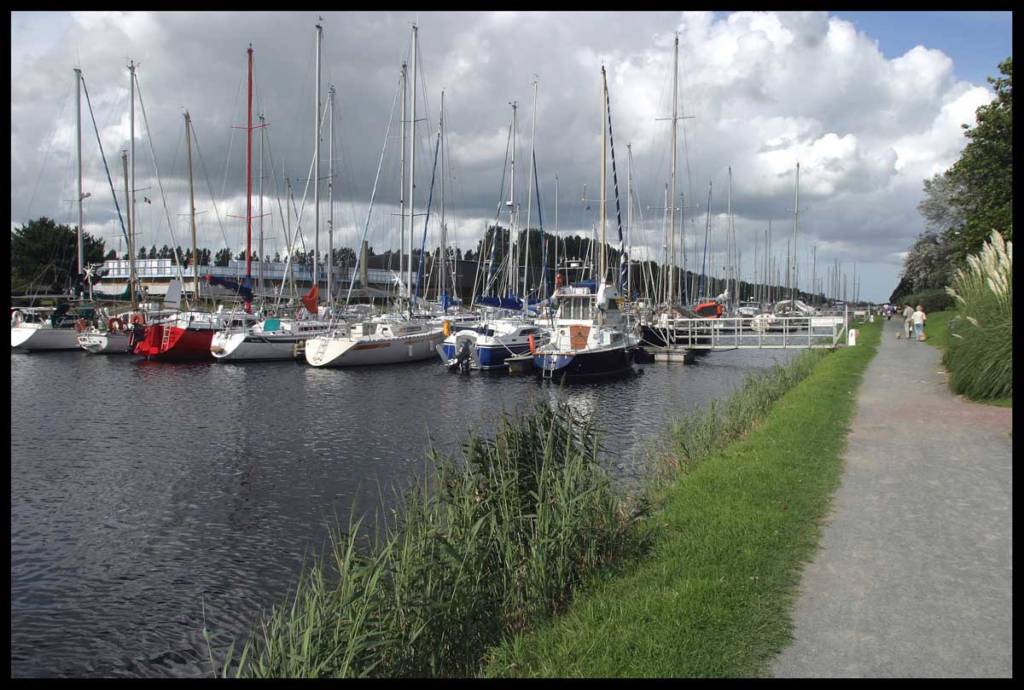 Bateaux au port de Carentan les Marais